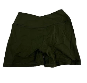 Pantalones Cortos CRZ YOGA Crossover Scrunch Butt Motociclista Yoga 5" Verde Oliva - Imagen 1 de 3