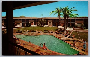Desert Rosee Motor Hotel Phoenix Arizona Postcard Unposted - Picture 1 of 2