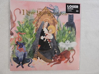 Father John Misty "I Love You, Honeybear" BRAND NEW Pearlescent Red Vinyl LP! - Image 1 of 4