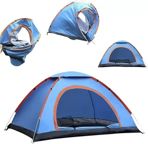 2-Man Waterproof Pop Up Tent Automatic – Ultralight for Beach, Hiking, Camping - Picture 1 of 6