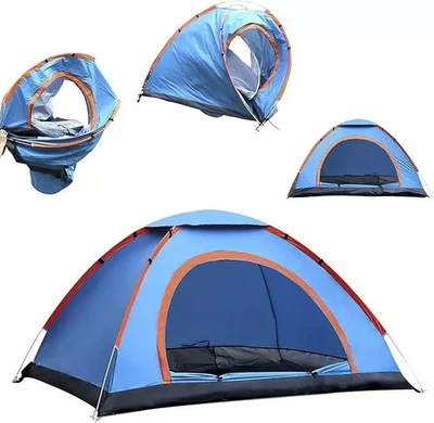 2-Man Waterproof Pop Up Tent Automatic – Ultralight for Beach, Hiking, Camping - Image 1 of 4