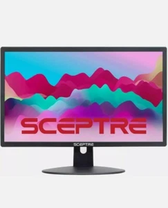Sceptre 22" FHD LED Monitor 75Hz HDMI VGA with Built-in Speakers NEW - Picture 1 of 3
