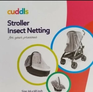Baby Mosquito Net For Strollers, Carriers, Seats, Cradles. Fits Most PacknPlays - Picture 1 of 3