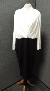 So Fabulous Monochrome Pencil Dress UK 18 LN035 DD 08 - Picture 1 of 6