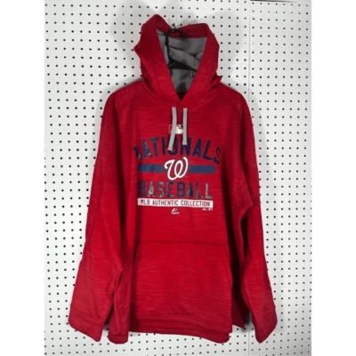 Majestic Therma Base Washington Nationals Jersey Sudadera con Capucha Foto 1 de 4