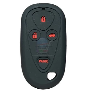 Fit Honda Acura CL TL TSX 2000-2008 4 Button Remote Key Fob Silicone Case Cover - Picture 1 of 9
