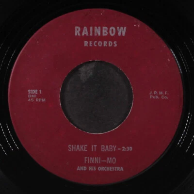 FINNI-MO: shake it baby / before i say i do RAINBOW 7" Single 45 RPM - Image 1 of 2