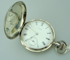 WALTHAM POCKET WATCH 14 SIZE HUNTING CASE