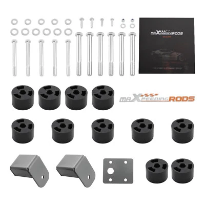 1.25in Full Size Body Lift Kit Spacers For Jeep Wrangler TJ 1997-06 Heavy-duty - Изображение 1 из 4