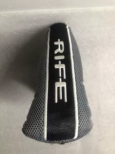 RIFE Blade Style Putter Golf Club Replacement Headcover Gray & Black - Picture 1 of 4