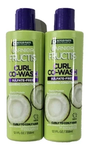 2 Pack Garnier Fructis Curl Co Wash Sulfate Free Cleansing Conditioner 12.1oz - Picture 1 of 1