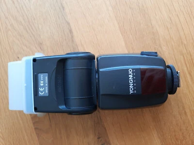 Yongnuo Speedlite YN-468 II E-TTL Blitzgerät schwarz, wenig gebraucht - Bild 1 von 4