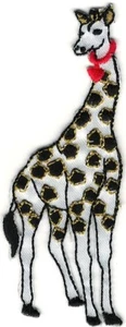 3 1/2" Safari Savannah Giraffe Embroidery Patch - Picture 1 of 1