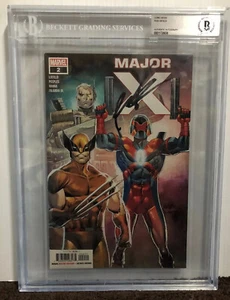 Libro de historietas firmado por Rob Liefeld Major X #2 Beckett en losa - Imagen 1 de 4