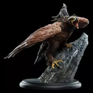 Il Signore Degli Anelli Statua Gandalf On Gwaihir 15 Cm Weta Workshop - Foto 1 di 1