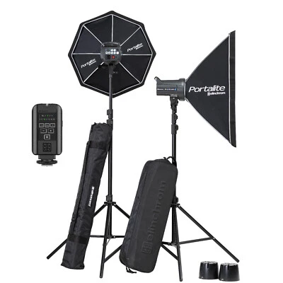 Elinchrom D-Lite RX 4 Softbox to go Set (E20839) - D-Lite RX4 Dual Monolight Kit - Bild 1 von 4