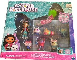 GABBY's Dollhouse Deluxe Figures Dance Party Set Daniel Pillow Mercat + Netflix - Picture 1 of 2