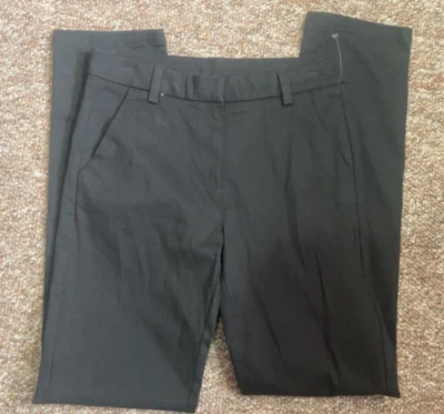 NUEVO SIN ETIQUETAS PANTALÓN DE VESTIR MUJER IZOD NEGRO TALLA 7 Foto 1 de 2