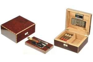 POSACENERE SCATOLA UMIDIFICATA PORTASICARI HUMIDOR FOR 50 CIGARS LUBINSKI Q45116 - Imagen 1 de 1