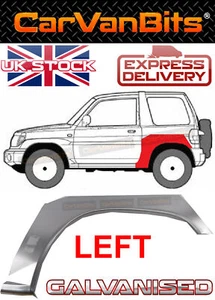 PARA MITSUBISHI PAJERO PININ 98-07 3D PASO DE RUEDA TRASERO ALERÓN REPARACIÓN PANEL CARROCERÍA IZQUIERDO - Imagen 1 de 5