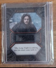 Game of Thrones Jon Snow Costume Card 