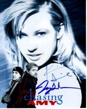 Joey Lauren Adams, Jason Mewes and Kevin Smith Signed 8x10 Chasing Amy Photo