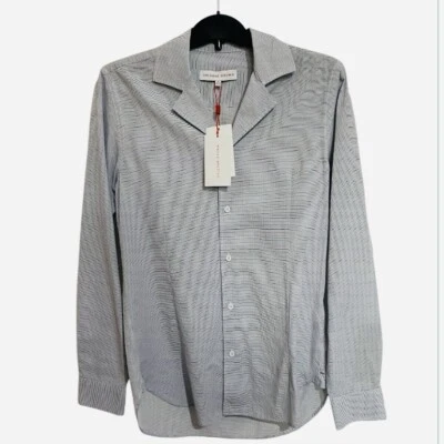 Camisa Orlebar marrón Giles para hombre talla XS Foto 1 de 4