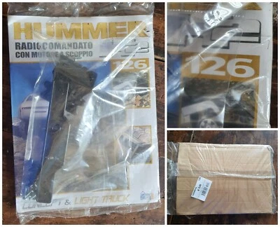 Fascicolo HUMMER H2 1:8 modello radiocomandato  HOBBY&WORK n126 auto fuoristrada - Immagine 1 di 4