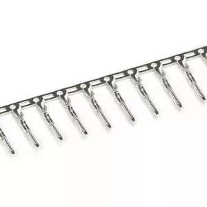 100 piezas pin de cobre prensado de caña macho SM/JST enchufe terminal conector paso 2,54 mm - Imagen 1 de 3