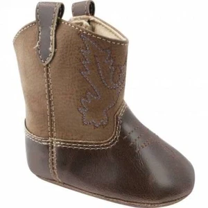 Baby Hirsch braune Westernstiefel Baby Größe 1 2 3 - Bild 1 von 1