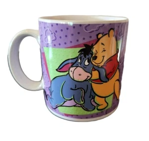 Vintage 1997 Sakura Disney Winnie the Pooh Bear and Eeyore Mug Coffee Cup - Picture 1 of 4