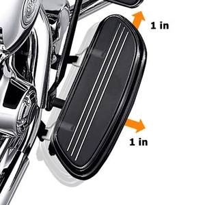 MOFUN Driver Floorboard Relocation Bracket Kit for Harley Touring Electra Glide - Foto 1 di 9