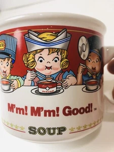 1997 Vintage Campbells Westwood Soup Mug. 1990 Campbell’s Kids Magnets Lot - Picture 1 of 8