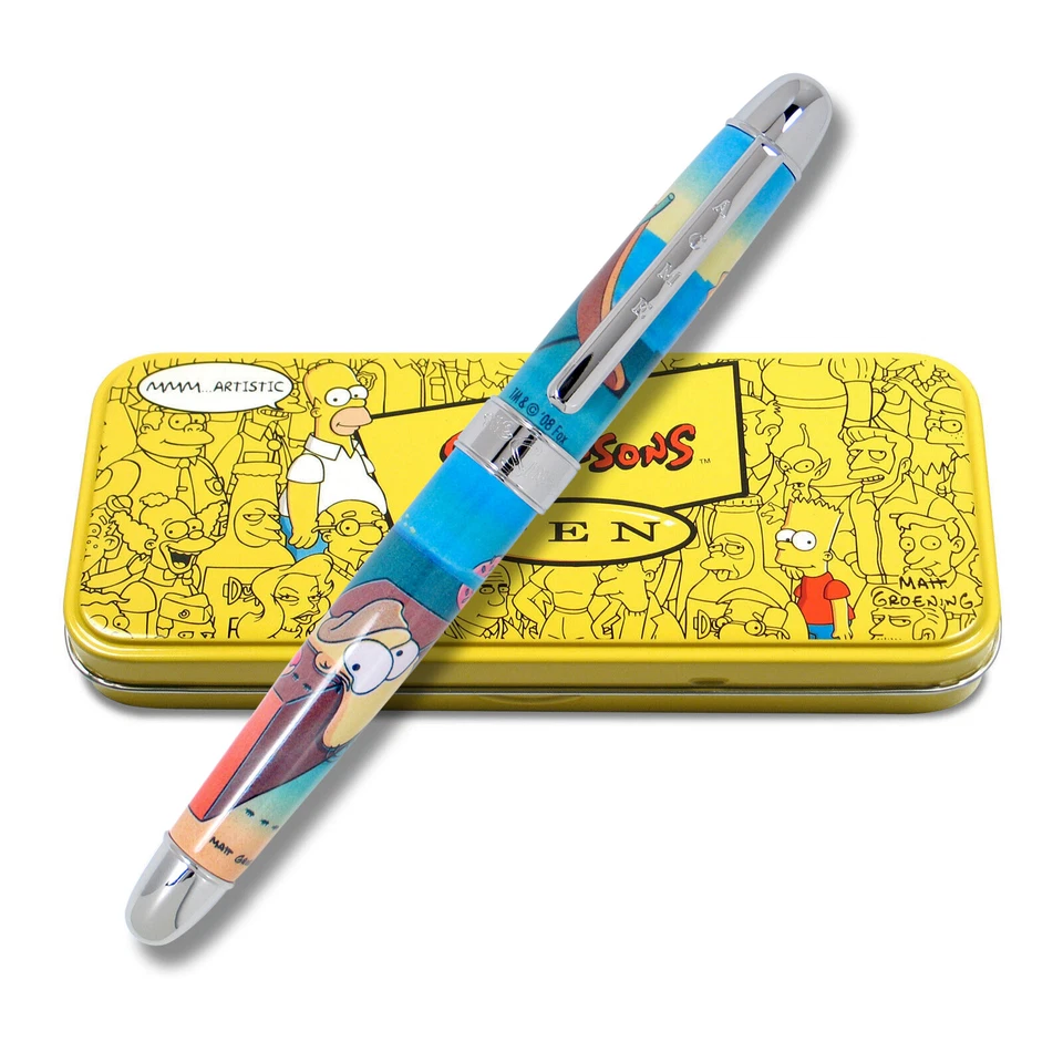 Archived ACME Studio The SIMPSONS "Homer Dali" LimitedEdition Rollerball Pen NEW - Image 1 of 2