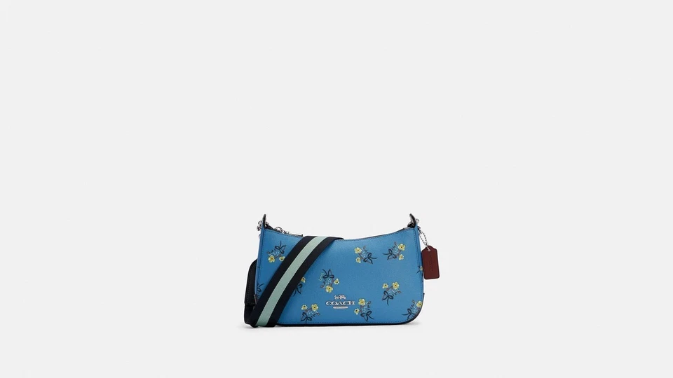 Coach C6821 Jes Crossbody With Floral Bow Print