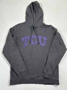 Nike TCU Horned Frogs Hoodie Herren Medium grau lila Sweatshirt Pullover NCAA - Bild 1 von 8