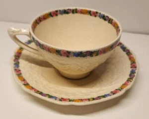 Crown Ducal Gainsbirough 749657 Charm Pattern Cup And Saucer - Picture 1 of 4