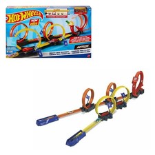 gioco pista delle macchine macchinine Hot Wheels multi loop race off per...