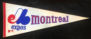 Montreal Expos VINTAGE MLB Major League Baseball volle Größe Erinnerungsstücke Wimpel - Bild 1 von 3