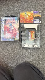 Doom 32X - Boxed with Manual - Sega 32 Meg