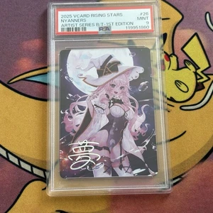 PSA 9 Vcard Nyanners #26, Rising Stars, 1ª Edición Caja Topper - Imagen 1 de 3