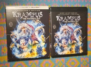 Krampus (The Naughty Cut) (4K UHD/Blu-Ray, 2015) w/ Slipcover OOP Shout Factory - Foto 1 di 16