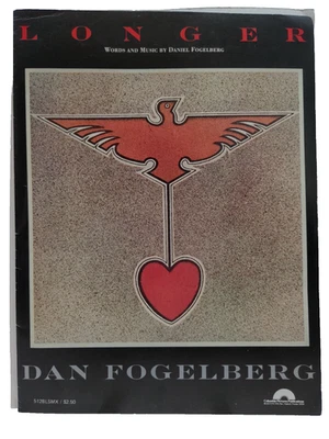 Longer Sheet Music Dan Fogelberg Piano Voice Guitar 70s Pop                  F2K - Image 1 of 2
