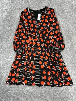 Vestido Ann Taylor Mujer 4 B Blusa Naranja Lacado Nuevo Foto 1 de 4