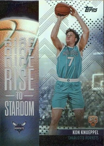 2025-26 Topps Basketball Rise to Stardom Rainbow Foilboard Insert Pick from List - Picture 1 of 7