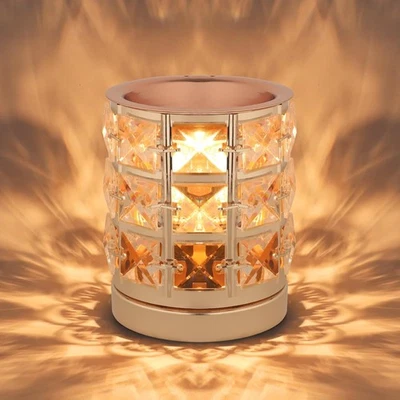 Crystal Wax Melt Warmer Candle Wax Warmer for Scented Wax 2 in 1 Wax Melts Fragr - Image 1 of 4