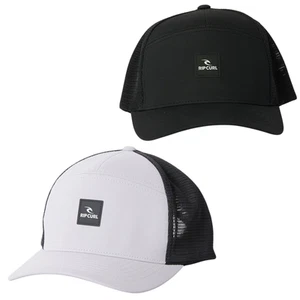 Gorra de camionero ajustable Rip Curl para hombre Vaporcool Flexfit Snapback - Imagen 1 de 7