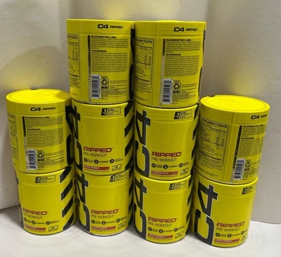 Cellucor C4 Rasgado Pre Entrenamiento Polvo Fruta Ponche Paquete De 10 Grumosos Foto 1 de 4