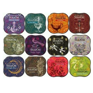 Tsukineko Staz On MIDI INK PADS - STAZON - Choose your colour - Foto 1 di 18