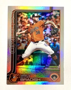 2025 Topps Series 2 Silver Rainbow Foil #449 Kyle Bradish Baltimore Orioles - Picture 1 of 2